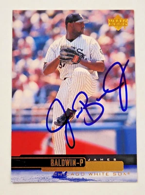 JAMES BALDWIN Signed 2000 Upper Deck #351 Chicago White Sox Card Autograph - Image 1 of 2