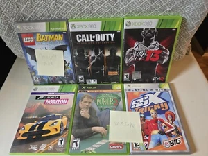 Xbox Spiele Konvolut einige funktionstüchtig einige nicht bitte lesen Forza Wwe Call Of Duty - Bild 1 von 5