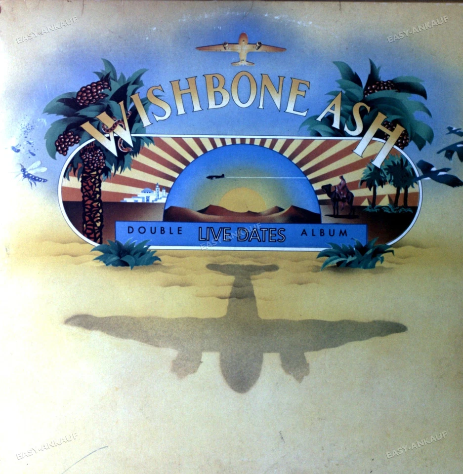 Wishbone Ash - Live Dates Germany 2LP 1973 + Insert (VG+/VG) . - Image 1 of 1