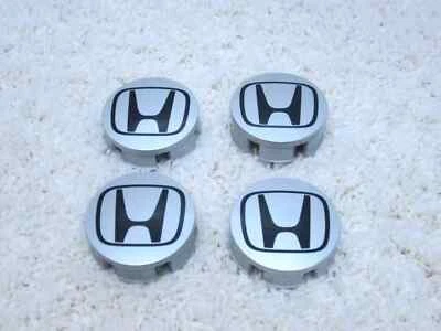 JUEGO DE TAPA CENTRAL DE LLANTAS DE ALEACIÓN PLATEADAS HONDA FIT / INSIGHT OEM 44782-86A-0000 #2C-8 Foto 1 de 3