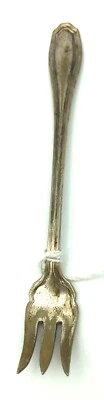 Vintage! RC. Co. Silver-Plate Oyster/Pickle Fork Clinton 1919s. - Image 1 of 2