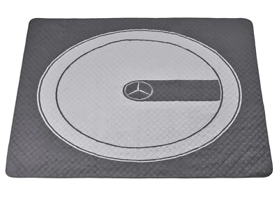 Mercedes-Benz Original G Class Picnic Blanket 78 11/16x78 11/16in Grey Nip - Image 1 of 3