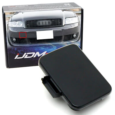 Tampa de gancho para olho de reboque dianteiro com primer/sem pintura para Audi 2001-2005 B6 A4/S4 - Imagem 1 de 4