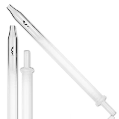 Shisha Glas Mundstück Weiß Matt Frosted Effekt Shisha Acessoires Zubehör - Bild 1 von 4