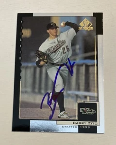 2000 Upper Deck SP Top Prospects Autographed Signed In Person Barry Zito Giants - Picture 1 of 1