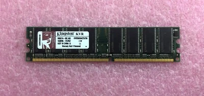 1 X 256MB KINGSTON PC-2100 DDR-266 NON-ECC MEMORY RAM KVR266X64C25/256 - Image 1 of 2
