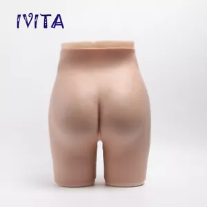 M Größe Silikonhose offener Schritt Hose Gesäß dicke Hose Crossdresser - Bild 1 von 12