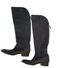 Arturo Chiang Black Knee High Leather Boots 8