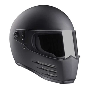 Bandit Helmets Fighter Fiberglas Motorrad Integral Helm ECE 22 05 schwarz weiss - Bild 1 von 9