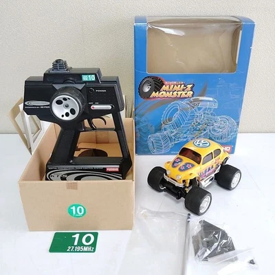 Kyosho Mini-Z Monster Beetle Baja Bug RC Car Yellow Off-Road - Image 1 of 4