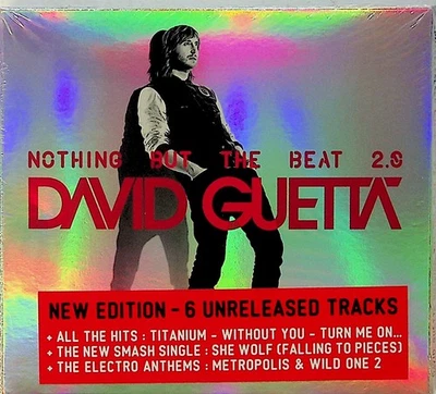 David Guetta -Nothing But The Beat 2.0 -New Edition CD -NEW (SIA/Usher/Akon)  Foto 1 de 2