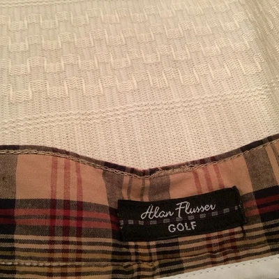 Pantalones Cortos de Golf Alan River Marrón A Cuadros Clásicos Look Vintage Talla 40 Foto 1 de 4