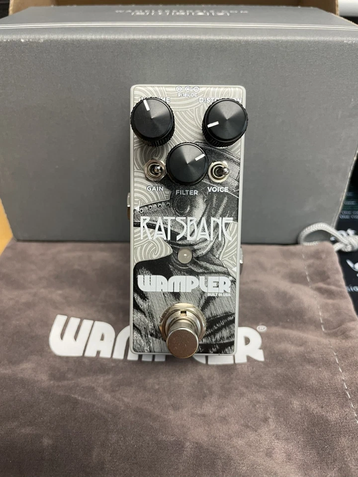 Pedal de efectos de distorsión para guitarra Wampler Ratsbane Foto 1 de 1