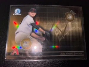 Bowman Chrome Gold Draft Dividends 2016 ref Alex Young 49/50 Arizona DBacks  - Imagen 1 de 2