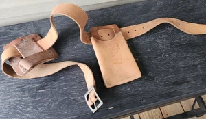 Sears Craftsman Leder Werkzeuggürtel Hammerschlaufe & Werkzeugtasche Gr. 32 bis 46 - Bild 1 von 5