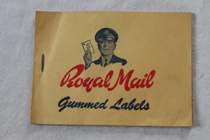 ROYAL MAIL gummierte Etiketten MIT SORGFALT Vintage Heft - Bild 1 von 3