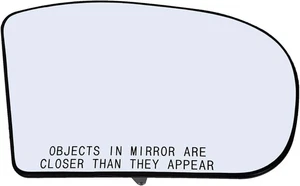 Passenger Right Side Mirror Glass Fits Benz C-Class E-Class Backing Plate Heated - Picture 1 of 6