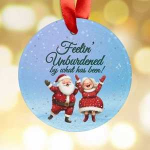 Adorno acrílico republicano sin carga | MAGA Navidad | Hecho en EE. UU. - Imagen 1 de 5