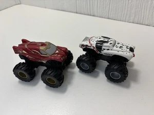 Hot Wheels Iron Man Monster Jam Truck Marvel Universe And Dalmatian Lot Of 2 - Picture 1 of 16