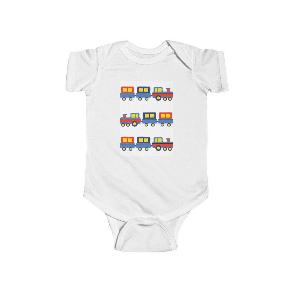 Lindo Body Infantil Temático Tren, Regalo Baby Shower, Conjunto Niño Pequeño, [...] Foto 1 de 1