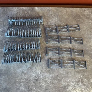 Marx Battleground Barbed Wire Rolls & Fencing Vintage 1960s Playset Lot of 8 B - Picture 1 of 1