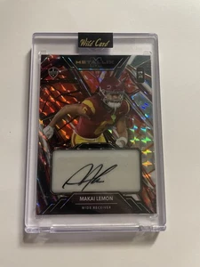 Makai Lemon 2025 Wild Card Metallix Glass Rookie Auto /5 USC Trojans - Picture 1 of 2