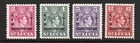 St Lucia 1951 New Constitution set SG 167-170 Mnh.