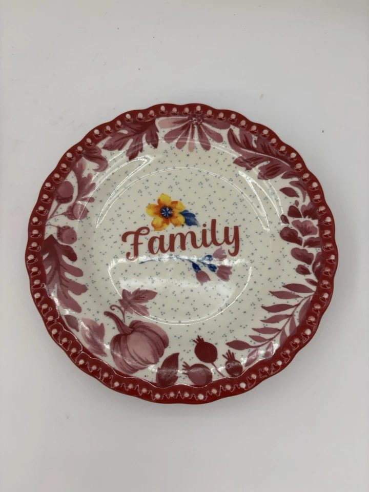 Platos de aperitivo de gres caprichoso para mujer Pioneer Woodland FAMILIA nuevos Foto 1 de 1