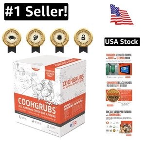 5 lb Dried Black Soldier Fly Larvae - Non-GMO Treat to Enhance Poultry Nutrition - Picture 1 of 11