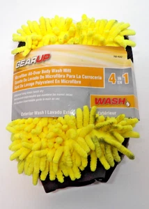 Gear Up Microfiber Max Total Clean All-Over Car Body Wash Mitt 760-4542 - Picture 1 of 7