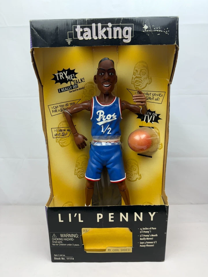 Новый в коробке 1997 Talking Lil Penny Anfernee Hardaway кукла Memphis Tigers #11114 - Изображение 1 из 4