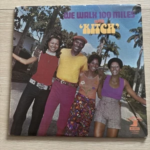 KITCH We Walk 100 Miles WITH LP VINYL KENTONE JAMAICAN REGGAE - Imagen 1 de 2