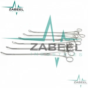 6 Pcs set Thoracoscopic Tissue Forceps – Thoracic Surgery Grasper Instruments ZI - Picture 1 of 4
