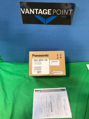 New Panasonic  WV-SFV110  HD Indoor/outdoor  Dome Network Camera* - Image 1 of 4