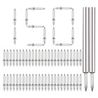 150Pcs Aseboard Seamless Nail -Headed Screw with Sleeve Tool L1T62809