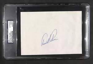 Arnold Palmer "Babe Ruth of Golf" Signed Autographed PSA/DNA Vintage Huge Sig! - Picture 1 of 3