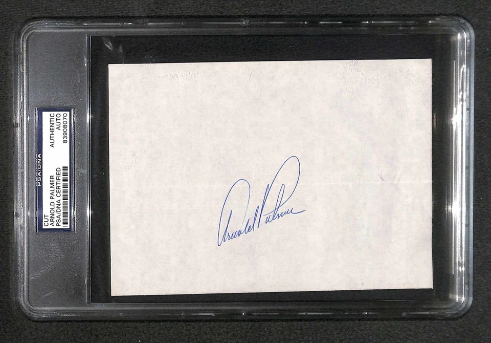 Arnold Palmer "Babe Ruth of Golf" Signed Autographed PSA/DNA Vintage Huge Sig! - Image 1 of 3