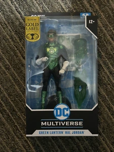 DC McFarlane Multiverse Green Lantern Hal Jordan Gold Label 7" Actionfigur Neu - Bild 1 von 2