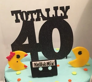 40th Birthday Cake Topper - Picture 1 of 1