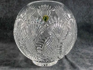 Waterford Crystal Seahorse Wedge & Olive Cut Large Rose Bowl - Picture 1 of 5