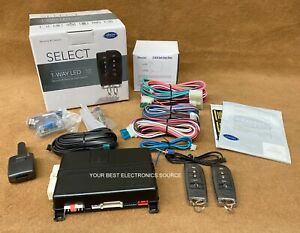 NEW AutoMate 5104A 1-Way Car Alarm & Remote Start System w/ Two 4-Button Remotes