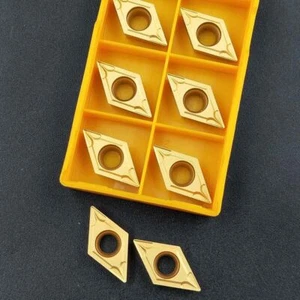 DCMT11T304 BP010 DCMT32.51 Lathe Turning tool Carbide Insert for SDUCR holder - Picture 1 of 9