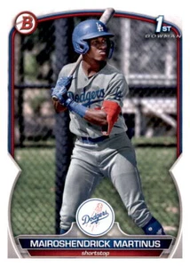 2023 Bowman 1st Marioshendrick Martinus Rookie RC Insert Prospect Dodgers #55 - Picture 1 of 2