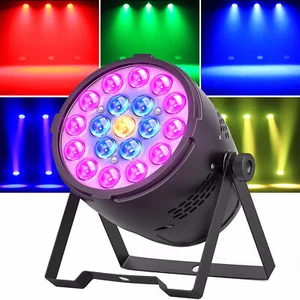380W 19 LED Par Can Focus Zoom Wash Beam DMX RGBW Stage Light for DJ Disco Party - Picture 1 of 18