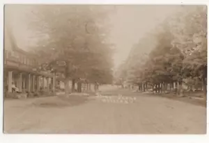 Warren New Hampshire Straßenszene USA Vintage RPPC Postkarte - Bild 1 von 2