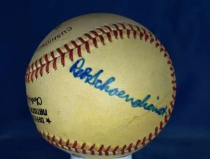 Red Schoendienst Psa/dna Autograph Feeney National League Baseball Signed - Picture 1 of 1