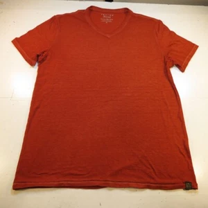 CAMISETA LUCKY BRAND JEANS VENICE BURNOUT Diseñador Cuello en V para Hombre XL - Imagen 1 de 3