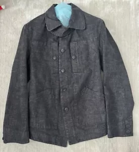 Vintage Vivienne Westwood Anglomania Denim Militärjacke Snap IT50 DE44 FR46 US 16 - Bild 1 von 12