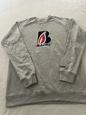 CCM Kamloop Blazers Hockey Pullover Sweatshirt XL - Image 1 of 4