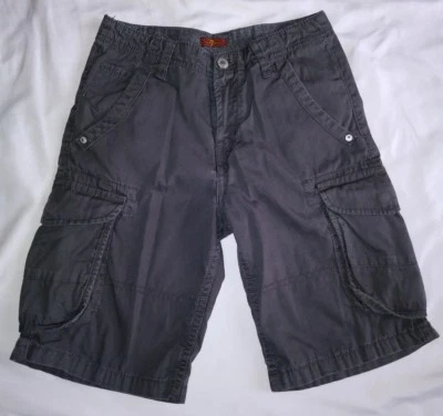 Pantalones Cortos Carga 7 For All Mankind Niños Talla 12 Gris Oscuro Foto 1 de 4